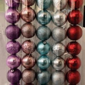 Bola Tubo 6cm decoradas