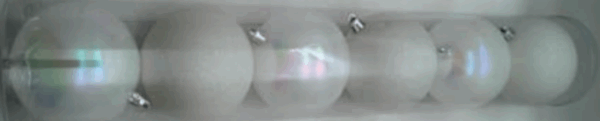 TUBO BOLAS PEROLADAS 8CM