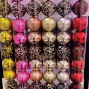 Bola 6cm sortidos 9*48 tubo