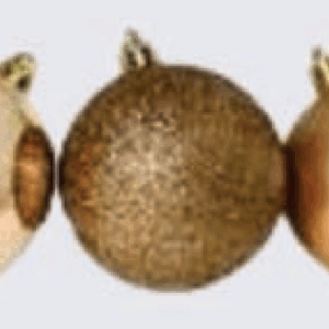 Bola 5cm champanhe 12/48 tubo