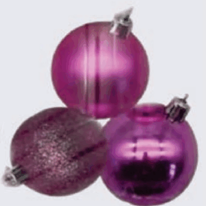 Bola 6cm rosa 9/36 tubo