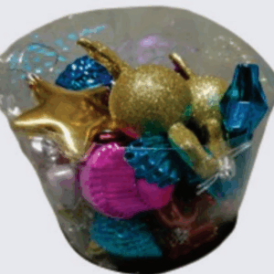 Enfeites sortidos para árvore de natal