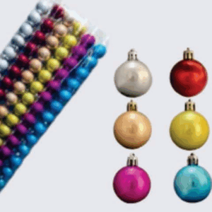 Bola 4cm peroladas(verm.,amarelo,azul, rosa, pink)