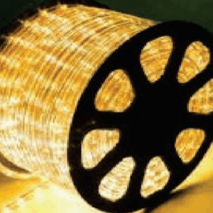 Mangueira 12mm 25LEDs WARM   e 5 strobinhos br. por metro CORTE/1m
