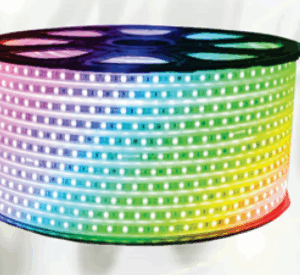 Mangueira Chata Led 100M Colorida  leds por metro - BIVOLT ( CONTÉM 10 CONTROLES)